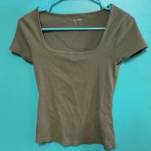 Old Navy Green Short Sleeve Tee
